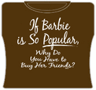 Barbie, Buy Her Friends Girls T-Shirt