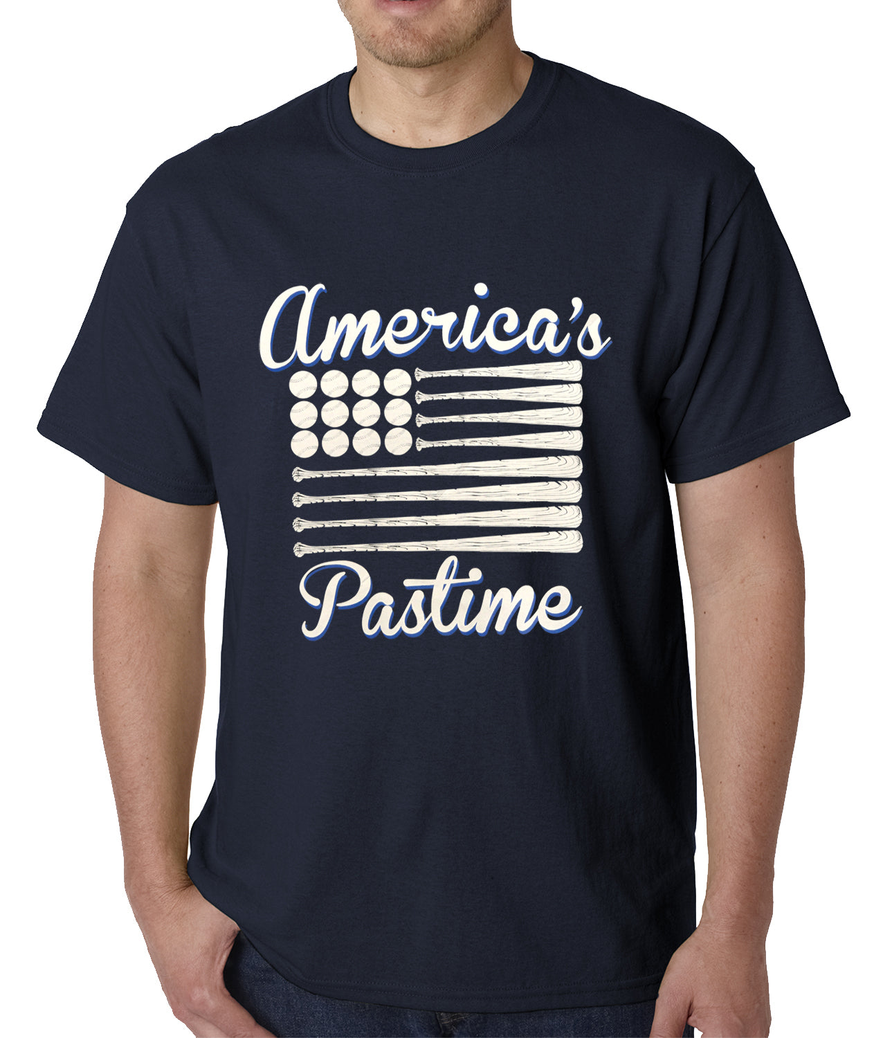 Baseball America's Pastime Mens T-shirt