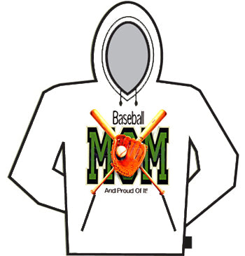 Baseball Mom And Proud Of It Hoodie