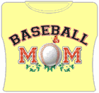 Baseball Mom Girls T-Shirt