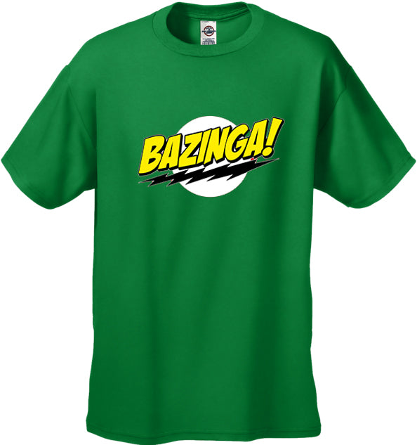 Bazinga kid\'s T Shirt Big – Bewild Theory Bang