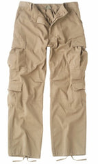 BDU Paratrooper Army Cargo Fatigues (Khaki)