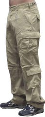 BDU Paratrooper Army Cargo Fatigues (Khaki)