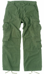 BDU Paratrooper Army Cargo Fatigues (Olive)