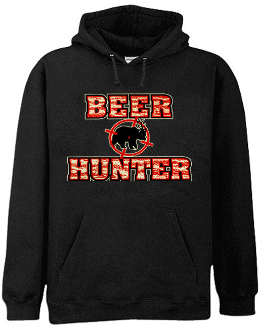 Bear Deer Beer Hunter Target Hoodie