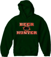 Bear Deer Beer Hunter Target Hoodie