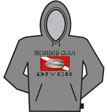Bearded Clam Diver Hoodie 