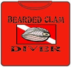 Bearded Clam Diver T-Shirt