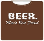 Beer A Man's Best Friend Mens T-Shirt