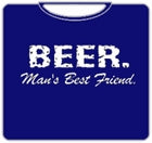 Beer A Man's Best Friend Mens T-Shirt