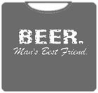 Beer A Man's Best Friend Mens T-Shirt