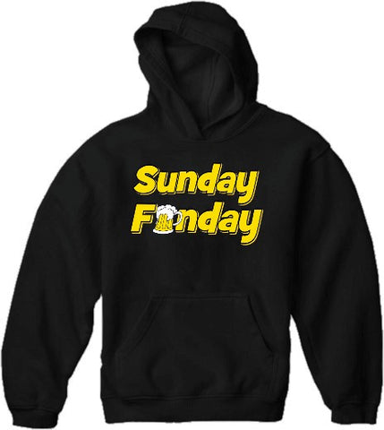 Beer Drinking Sweatshirts - Sunday Funday Hoodie