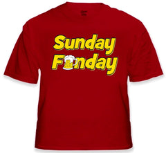 Beer Drinking Tees - Sunday Funday T-Shirt