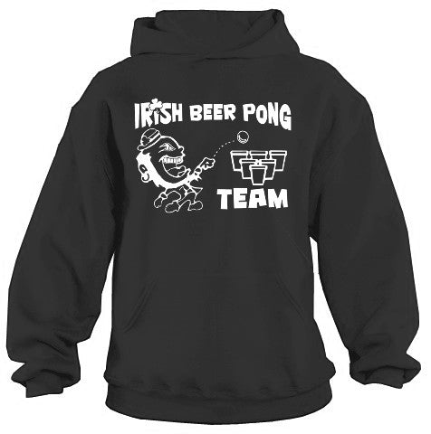 Beer Pong Clothing - Irish Beer Pong Team Hoodie