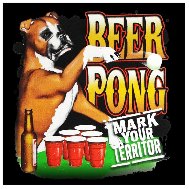Beer Pong "Mark Your Territory" Hoodie