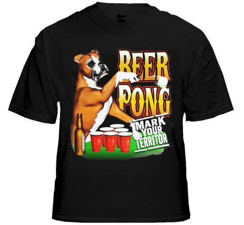 Beer Pong "Mark Your Territory" T-Shirt