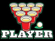 Beer Pong Player Hoodie