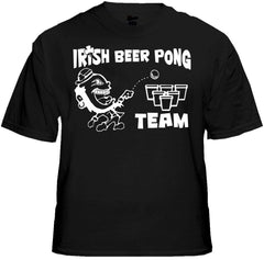 Beer Pong Shirts - Irish Beer Pong Team T-Shirt