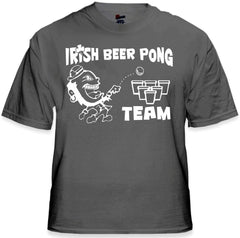 Beer Pong Shirts - Irish Beer Pong Team T-Shirt