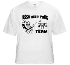 Beer Pong Shirts - Irish Beer Pong Team T-Shirt