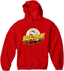 Beerzinga! - Big Bang Theory Parody Adult Hoodie