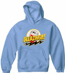 Beerzinga! - Big Bang Theory Parody Adult Hoodie