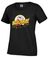 Beerzinga! - Big Bang Theory Parody Girl's T-Shirt