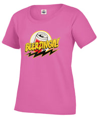 Beerzinga! - Big Bang Theory Parody Girl's T-Shirt