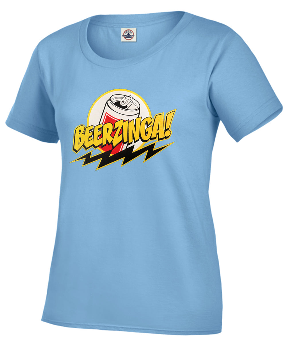 Beerzinga! - Big Bang Theory Parody Girl's T-Shirt