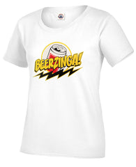 Beerzinga! - Big Bang Theory Parody Girl's T-Shirt