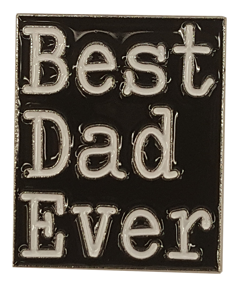 Best Dad Ever Lapel Pin