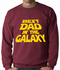 Best Dad in The Galaxy Adult Crewneck