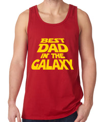 Best Dad in The Galaxy Tank Top