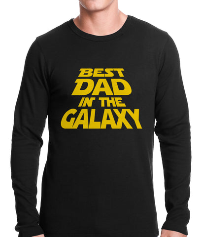 Best Dad in The Galaxy Thermal Shirt