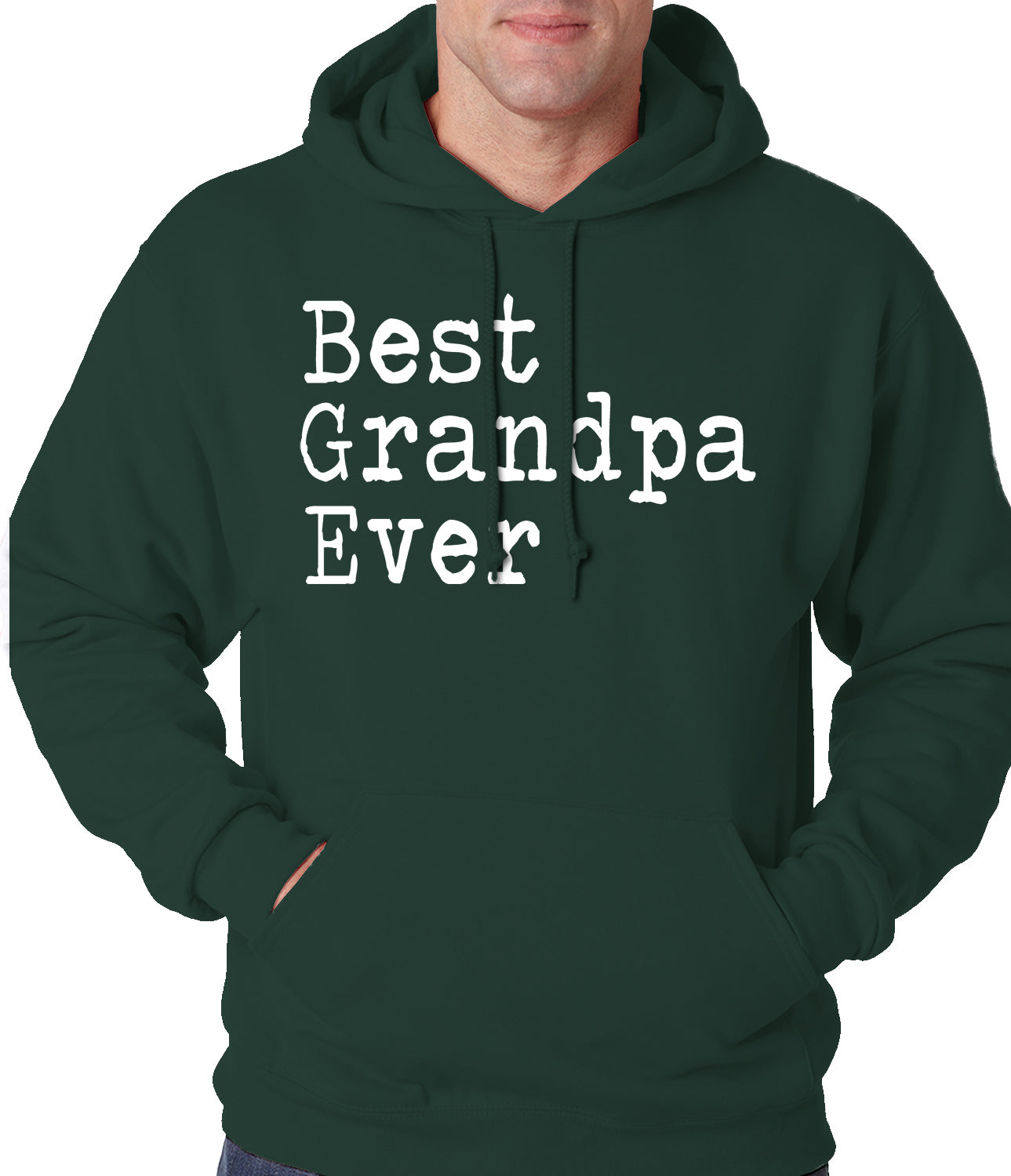 Best Grandpa Ever Adult Hoodie