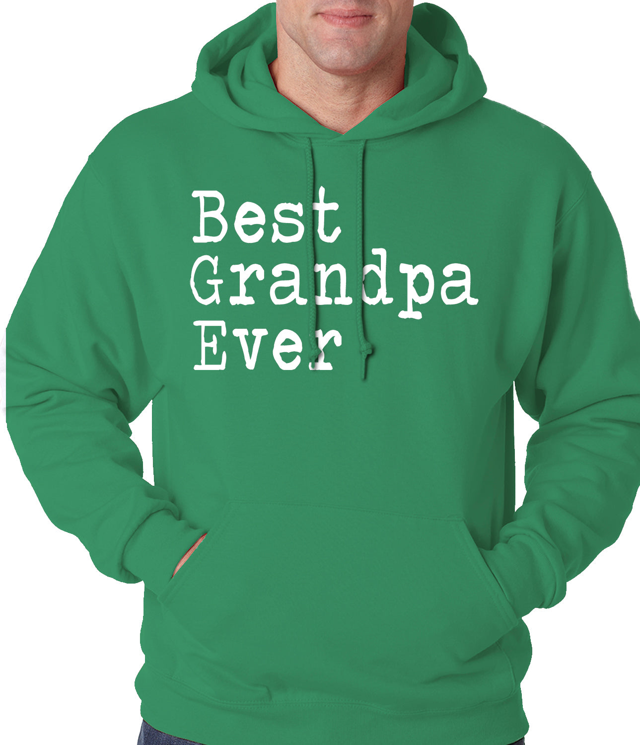 Best Grandpa Ever Adult Hoodie