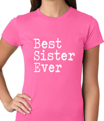 Best Sister Ever Ladies T-shirt