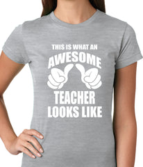 Best Teacher Ever Ladies T-shirt