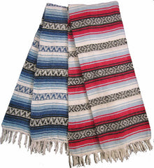 Authentic Mexican Blanket (Brown)