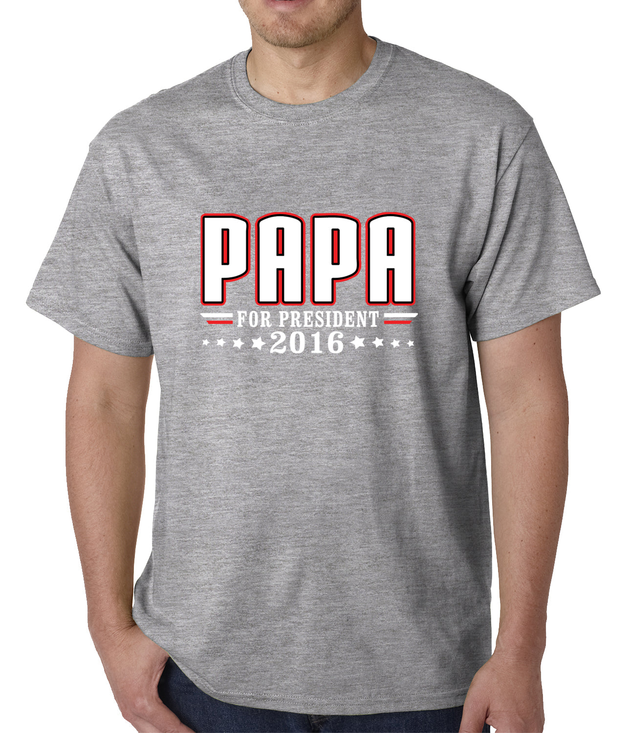 PAPA for PRESIDENT 2016 - Vote for Papa Mens T-shirt
