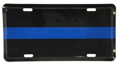 Bewild Brand Thin Blue Line License Plate