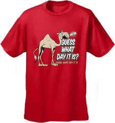 Bewild Guess What Day It Is? Camel Hump Day Kids T-Shirt