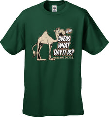 Bewild Guess What Day It Is? Camel Hump Day Men's T-Shirt