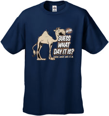 Bewild Guess What Day It Is? Camel Hump Day Men's T-Shirt