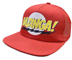 Big Bang Theory Bazinga! Trucker Hat (Red)