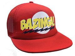 Big Bang Theory Bazinga! Trucker Hat (Red)