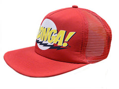 Big Bang Theory Bazinga! Trucker Hat (Red)