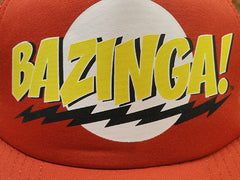 Big Bang Theory Bazinga! Trucker Hat (Red)