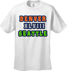 Big Game 48 Denver vs. Seattle Men's T-Shirt