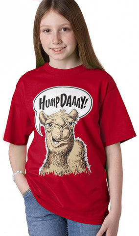 Big head Camel Hump Daay! Kid's T-Shirt 
